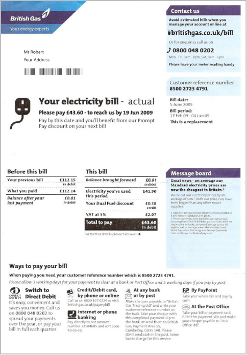  Utility Bill2